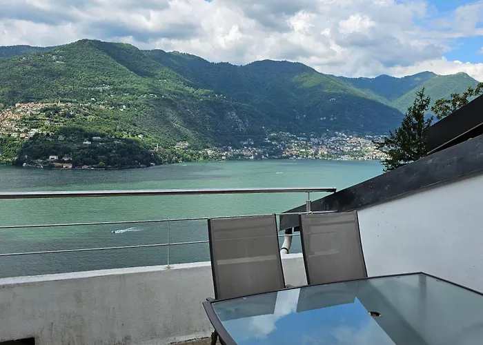 La Terrazza Sul Di Con Garage Blevio